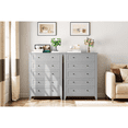 thumbnail image 4 of Dresser for Bedroom,Tall Dresser with 5 Deep Drawers & Metal Knobs, Modern Wooden Chests of Drawers for Living Room, Hallway, Closet, 4 of 7