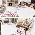 thumbnail image 6 of Rectangle Area Rug 6x9ft,Spring Pink Floral Cherry Blossoms Washable Carpet Non-Slip Runner Accent Rugs Indoor Floor Mat for Bedroom Living Room Decor,Japanese Flowers, 6 of 9