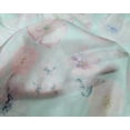 thumbnail image 4 of oneOone Silk Tabby Fabric Flower Watercolor Printed Craft Fabric BTY 42 Inch Wide, 4 of 4