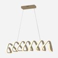 thumbnail image 2 of Lámpara LUXOR Tipo Candil Colgante Led Dorada Luxica Lighting 6263 G, 2 of 10