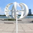 thumbnail image 1 of 1000W Vertical Wind Turbine 12v 24V Vertical Axis Wind Generator Small Windmill Free Energy With MPPT Charging Controller ,Easy Installation, 1 of 6