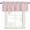 Pink, variant on Pink Striped Kitchen Valances for Windows, Modern Simple Farmhouse Beige Vintage Bathroom Window Valances 42x12 Inch Rod Pocket Window Treatments Valance Curtains for Living Room Bedroom Decor