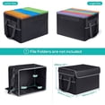 thumbnail image 5 of 4X Fireproof File Box File Storage Box,Fireproof Storage File Cabinet with Lock,Portable, 5 of 6