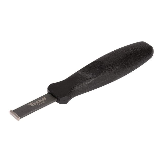 Rascador de carburo Titan 17010, hoja de 1,6 cm con mango de 4 cm