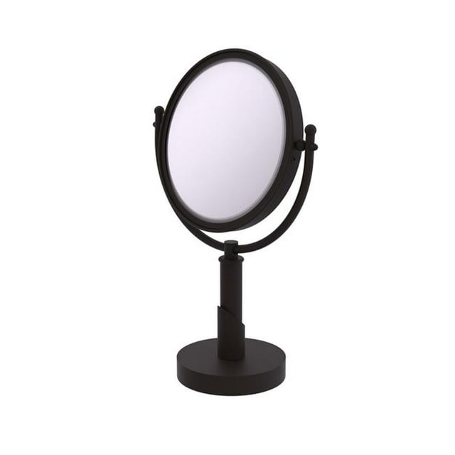 Allied Brass SH-4/3X Soho Collection 8 Inch Vanity Top 3X Magnification Make-Up Mirror, Oil Rubbed Bronze