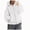 H001-White, variant on TOWED22 Mens Zip Up Hoodie Fleece Zipper Hooded Jacket Sweatshirt Lightweight with Pockets Long Sleeve Solid Color Drawstring Hoodies,Dark Gray,M
