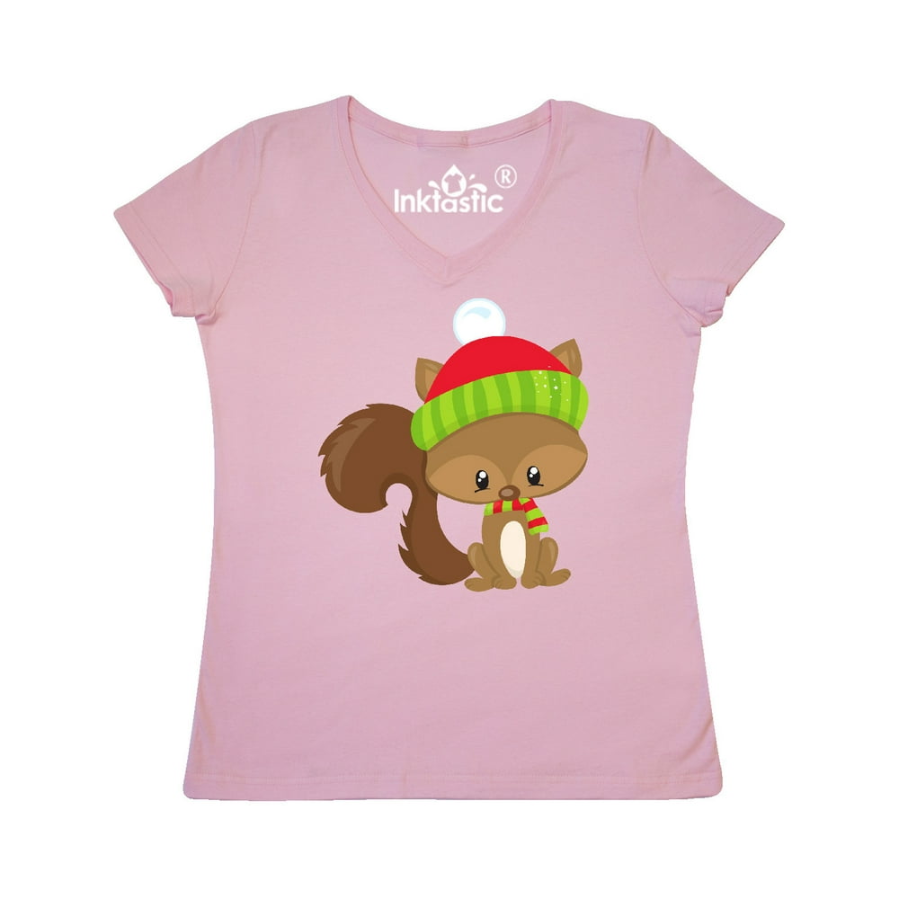 hello ladies squirrel t shirt