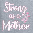 thumbnail image 5 of Wild Bobby, Strong as a Mother Mother's Day Unisex Hoodie Sweatshirt, Heather Grey, Small, 5 of 6