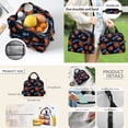 thumbnail image 4 of Jeiento 17 Inch Backpack And Lunch Box Set Boys 4 Piece Splatter Basketball Ball Is Life School Bookbag for Elementary Kids, Includes Lunch Bag, Pencil Case and Bookmark, 4 of 7