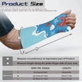 thumbnail image 6 of COEQINE Crab Waves Arm Cast Cover Kids Cast Covers for Shower Arm Large Breathable Soft Arm Cast Protector Easy to Put on Hand Cast Cover for Arm Hand Protectors and Decortion, 6 of 7