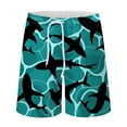 thumbnail image 2 of TIHLMK Men 3D Printing Breathable Seaside Vacation Beach Shorts Swimming Trunks, 2 of 3