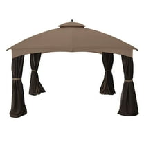 Garden Winds Replacement Canopy Top Cover for the Allen Roth 10 x 12 Gazebo - Nutmeg