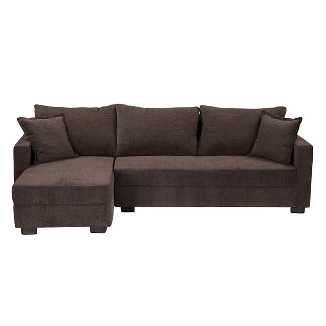 Love-Chaise DICASA Izquierdo Smoky Petit Chocolate