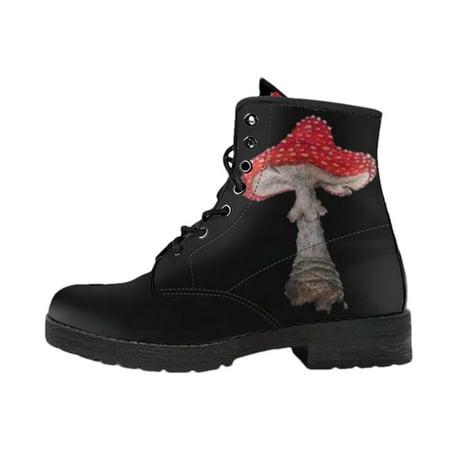 

Rdeuod Womens Boots Autumn And Winter European American Personality Trend Lace Up Womans Shoes
