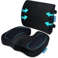 thumbnail image 1 of Cojín ortopédico para asiento y almohada lumbar QUTOOL Memory Foam, 1 of 9