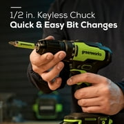 Greenworks 24V 1/2 310 in-lbs Brushless Cordless Drill / Driver with 2Ah Battery and Charger