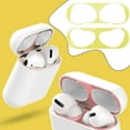 thumbnail image 2 of Metal Dust Guard Sticker Decal Skin Protector For Apple AirPods 4 New, 2 of 8