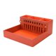 thumbnail image 2 of Soporte para herramientas de peluquería, organizador de cepillos de pelo resistente al desgaste multifuncional desmontable, soporte para es de , Naranja Baoblaze Estante de tijeras de salón, 2 of 8