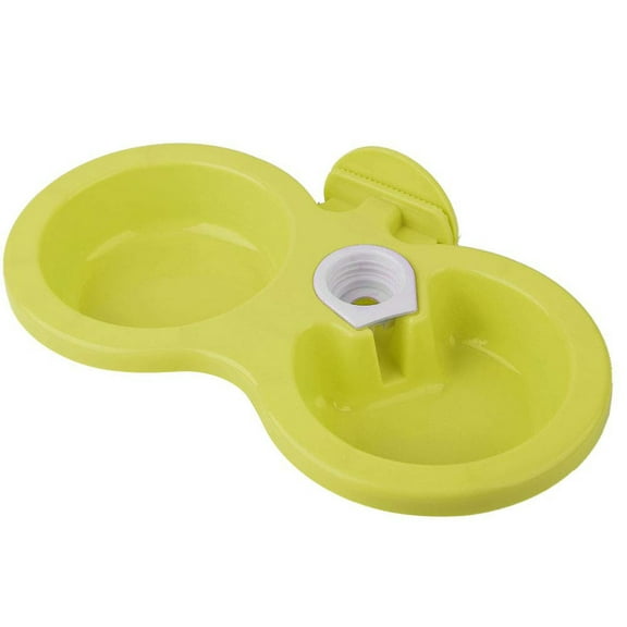 Pet Supplies Double Dog Bowls Food And Water Feeder Hanging Design Convenient For Crates Cages Ideal For Small