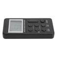 thumbnail image 4 of Radio profesional QQT103 Mini receptor estéreo portátil FM/AM con pantalla LCD y auriculares Negro, 4 of 12