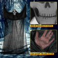 thumbnail image 2 of Halloween Decoration,3.5 * 1.8M Black Gauze Spooky Skeletons, Halloween Ghost Hanging Horror Props,for Halloween Party Decoration Hanging Ghost for Ho, 2 of 5