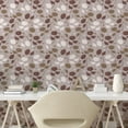 thumbnail image 2 of Ambesonne, Autumn Peel & Stick Wallpaper for Home, Romantic Daisy Silhouette, 13"x36", Pale Purpleblue Burgundy, 2 of 5
