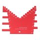thumbnail image 3 of Step Depth Gauge, Aluminum Alloy Laser Markings Long Life Span Router Gauge Practical 2 In 1 Lightweight  For Woodworking ANGGREK Rojo, 3 of 8