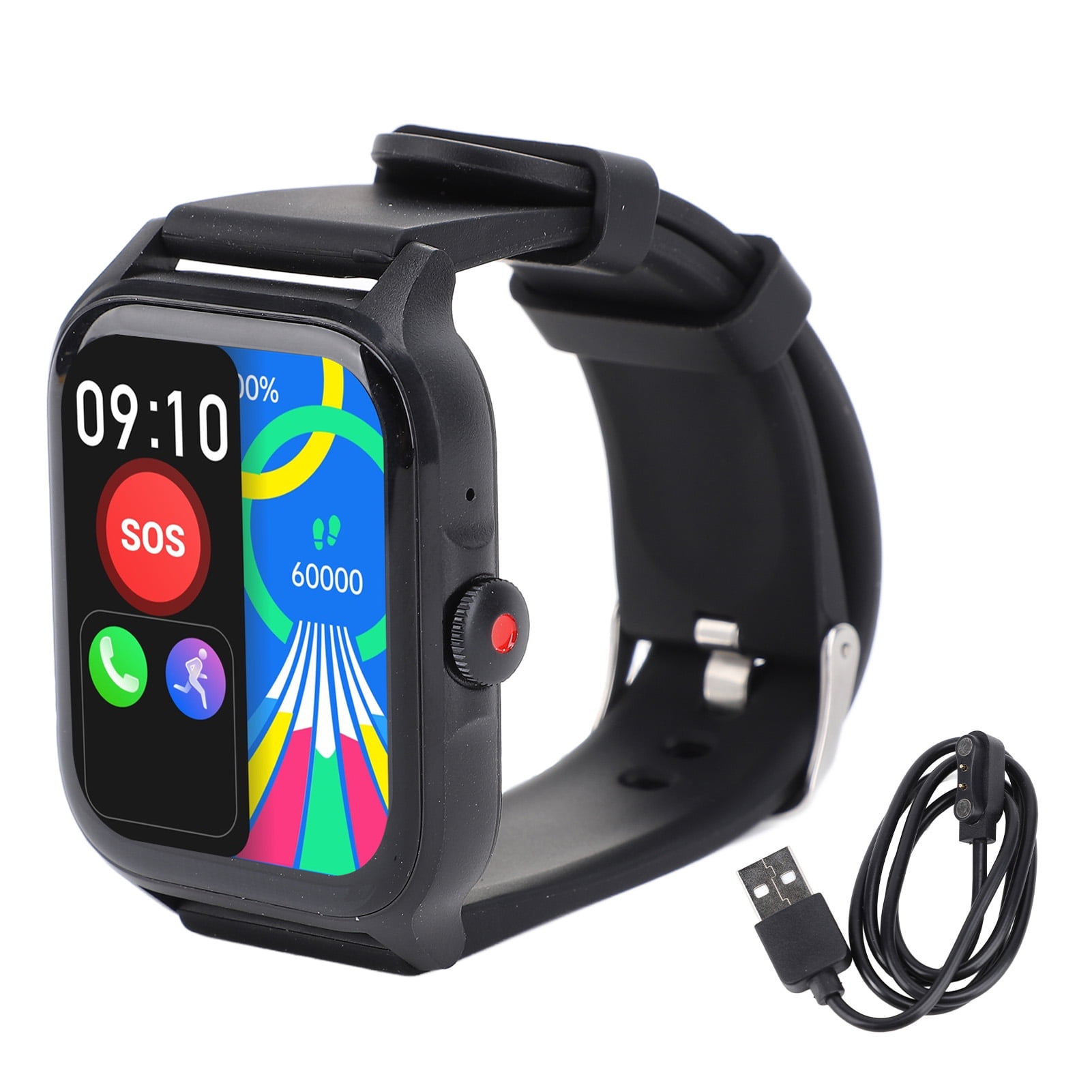 Fitness Smartwatch, QX15 1.85in Full Color Touch Screen Smart