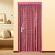 thumbnail image 2 of Corazón bor cadena puerta ventana cortina habitación divisor cortinas decoración Macarena Puerta cortina colgando fucsia cadena borla del corazón, 2 of 8