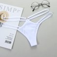 thumbnail image 1 of Lingerie Sexy Taille Basse pour Femmes String en Coton avec Bretelles LUHAN, 1 of 7