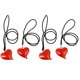 thumbnail image 1 of 2 sets clips de forma de corazón clips de cochecito de bebé abrazaderas multifuncionales, 1 of 5