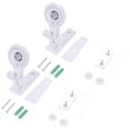 thumbnail image 2 of Ceiling Mounting Wall Mount Bracket Outdoor 3.1×1.7×4.3in White 2Pack, 2 of 2
