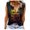 Light Purple, variant on Oversized T Shirts for Women Fashion Button V Neck Sleeveless Letter Printed Tops Casual 2026 Trendy Tee