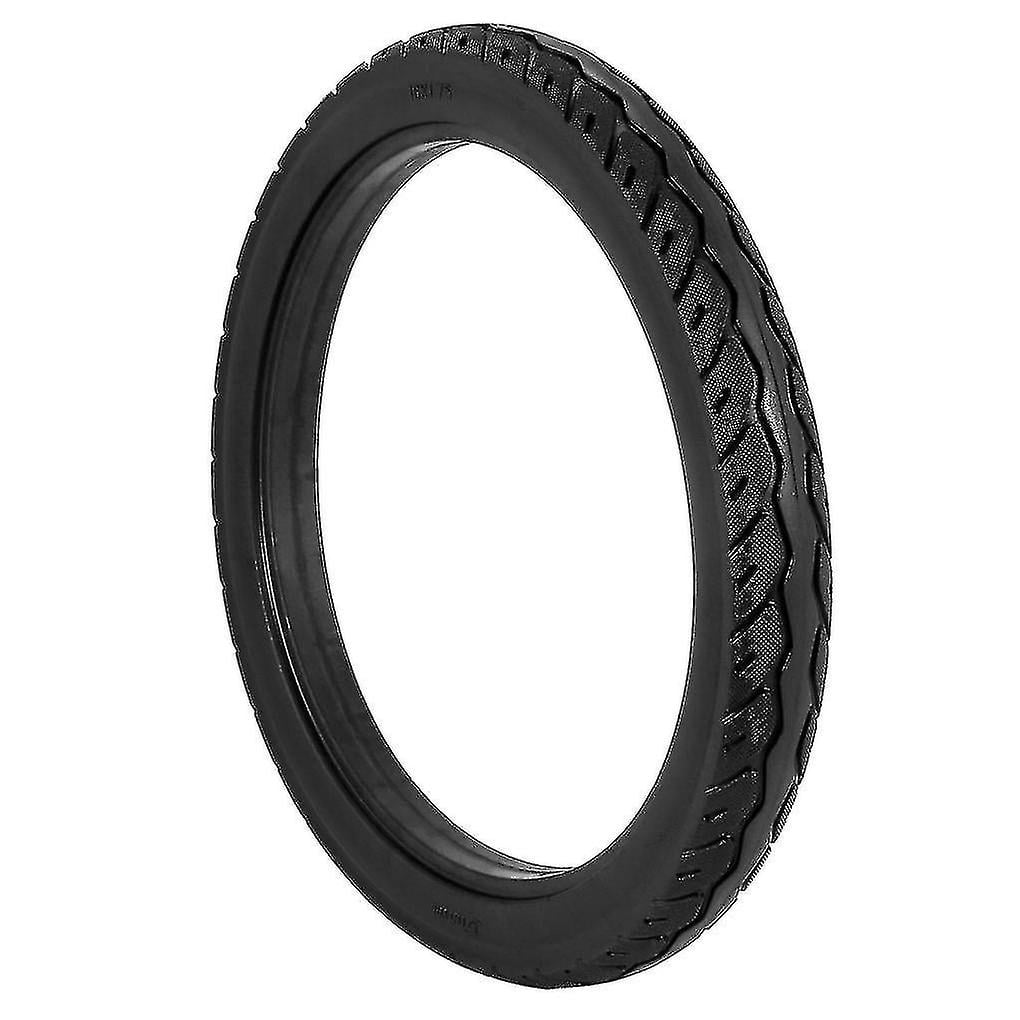 16 Inch 16 X 1.75 Bicycle Solid Tires Bicycle Bike Tires 16 X 1.75 Black Rubber Non-slip Tires Cycl