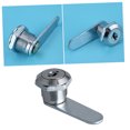 thumbnail image 3 of MERRYHAPY 1 Set Desk Drawer Locks with Key Zinc Alloy Silver Locking for General Users Home Use, 3 of 8