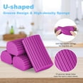thumbnail image 3 of YFUIF 2-Pack Damp Clean Duster Sponge, Magic Eraser Sponge Baseboard Cleaner Tool, Dusters for Cleaning Blinds, Glass, Vents, Railings, Mirrors,Window Track Grooves and Faucets, 3 of 8
