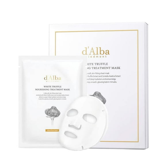 Sheet Mask d'Alba con trufa blanca italiana nutritiva vegana