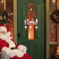 thumbnail image 4 of Festive Holiday Welcome Greeting Sign With Sleigh Design For Seasonal Front Door Porch And Entryway, 4 of 5