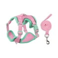 thumbnail image 2 of Small Pet Harness Leash Set Escape-Proof Vest for Puppies & Kittens, Adjustable Cat Walking Kit, Soft Breathable Mesh, Chest 12-16 Inches, 2 of 3