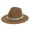 Z32-Brown, variant on Cowboy Hat for Women Men with Shapeable Wide Brim Western Hat Summer Beach Sun Hat for Cowboys and Cowgirls Stylish and Eye Catching Accessory