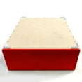 thumbnail image 3 of Laundry Pedestal With Drawer Box and Red Melamine Cover Front for Laundry or Dryer - 32W x 30L x 16H, 3 of 4