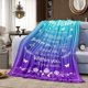thumbnail image 3 of LHSHID Birthday Gifts for Women/Men/Her/Him Blanket Blue&Purple Happy Birthday Decorations Women/Men Throw Blankets Bday Gift for Women/Men Unique Best Birthday Gift Ideas 30"x40", 3 of 4
