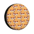 thumbnail image 2 of Balery Dachshund Dog Puppy Tire Covers - Tough Tire Wheel Protector for Truck, SUV, Trailer, Camper, RV -16 inch, 2 of 8
