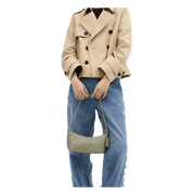 Coach Women's Caitlin Small Shoulder Bag with Quilting (Pistachio)
