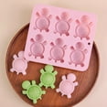 thumbnail image 2 of Shoreew Mini Turtle Silicone Mold 36-Cavity Ice Cube Tray Soap Making Mold Flexible Baking Mold for Chocolate Jelly, 2 of 7