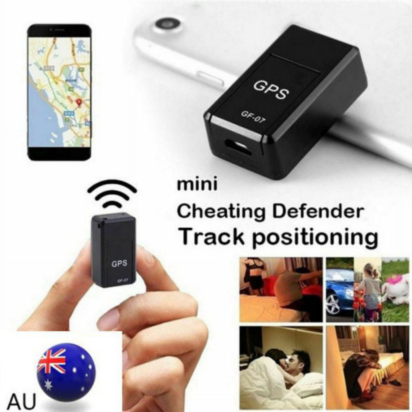 New GF-07 Mini GPS Tracker APP Control Anti-Theft Device Locator Magnetic  Voice Recorder for Vehicle/Car/Person Location
