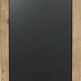 thumbnail image 4 of DecMode Brown Wood Chalkboard Sign Wall Decor with Barn Door Inspired Top, 4 of 14