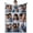 9 Photos, variant on Personalised Blanket, Custom Photo Blanket, Customised Photo Blanket for Adults Kids, Gifts for Mum, Dad, Boyfriend, Girlfriend (10 Photos)