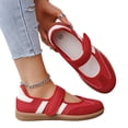 thumbnail image 3 of Mary Jane Sneakers for Women Retro Comfortable Fashion Casual Shoes Lightweight Non-Slip Tennis Walking Sneakers, 36, 3 of 10