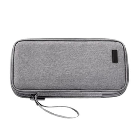 Zeiwohndc Large Capacity USB Case Wear Resistance Waterproof Digital Storage Bag